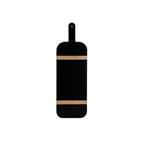 Chef Inox Serve Paddle Board Blk W/Acacia Inlay 560X180X15Mm