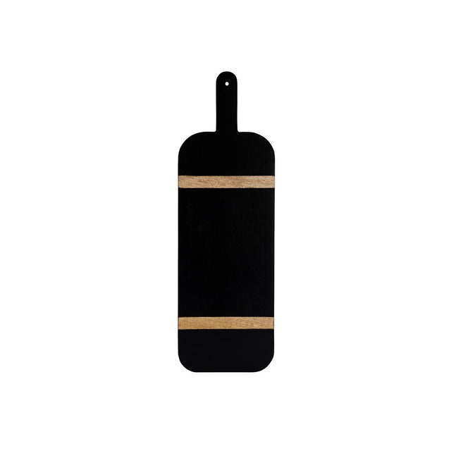 Chef Inox Serve Paddle Board Blk W/Acacia Inlay 560X180X15Mm