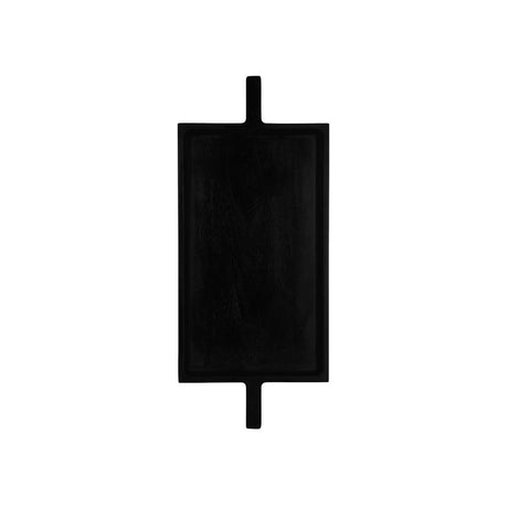 Chef Inox Serve Paddle Board Blk W/2Hdls Acacia 580X254X15Mm