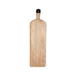 Mangowood Rect Serving Board Footed W/Black Hdl 700X200X40Mm