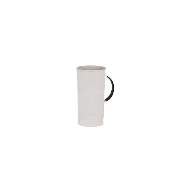 78800 - Coney Isl-Galvanised Creme P/C Water Pitcher Lhr Hdl 220mm (Sold in sets of 4)