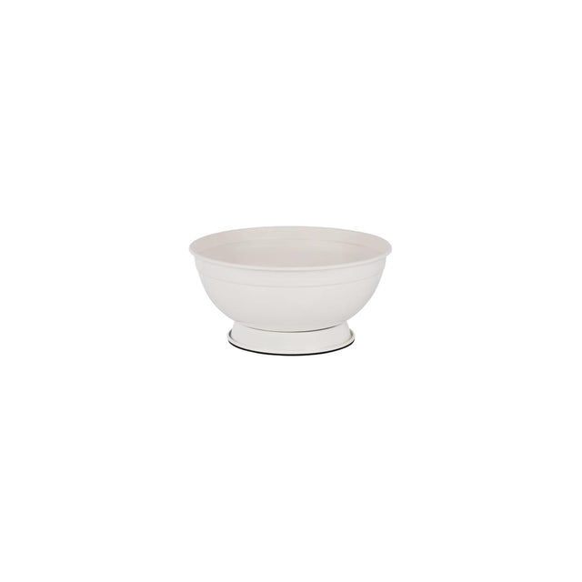 78820 - Coney Isl-Galvanised Creme P C (Sold in sets of 4)