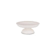 78825 - Coney Isl-Galvanised Creme P/C Coupe Footed Server 300x130mm (Sold in sets of 4)