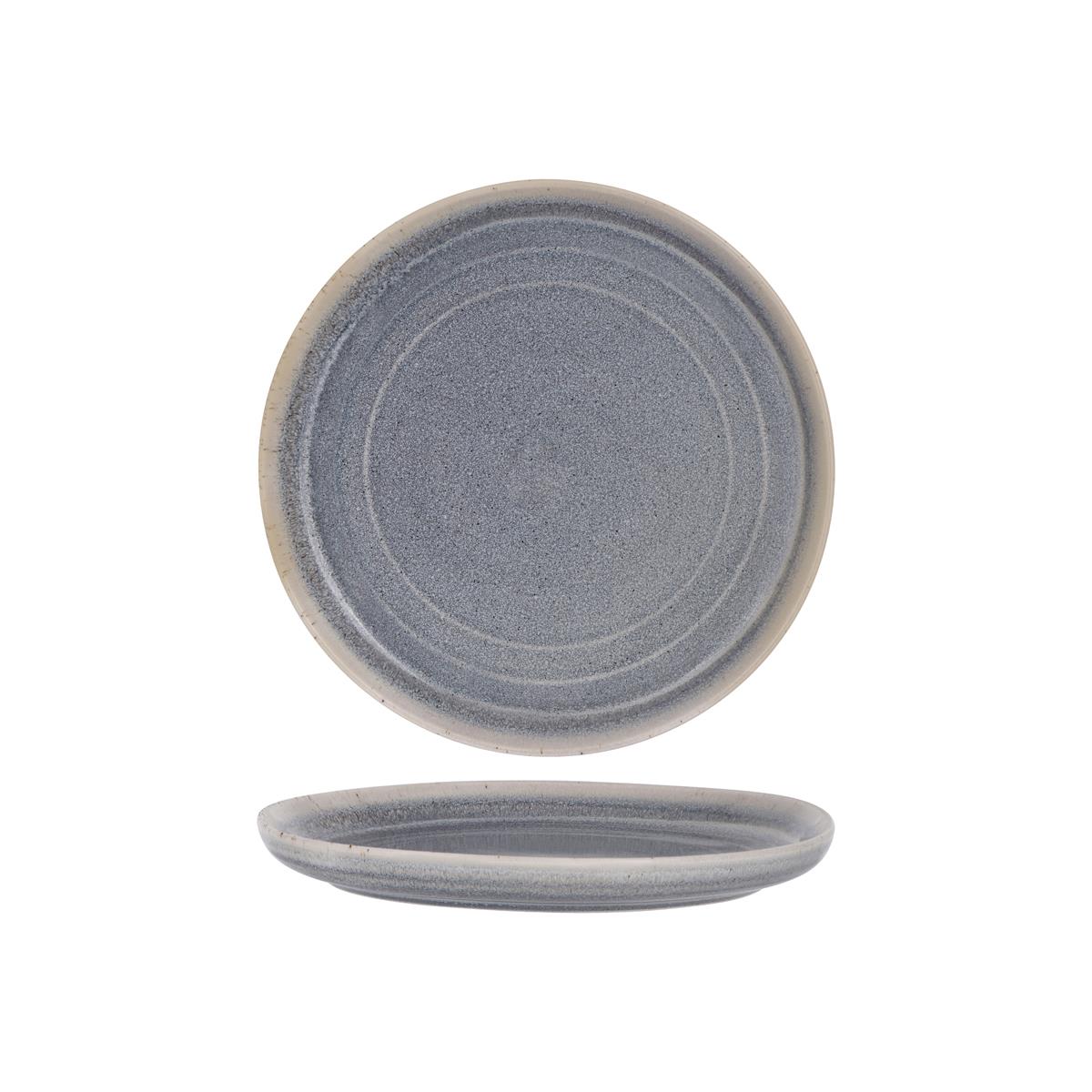 Tablekraft Linea Round Coupe Plate Ocean Blue (Sold in sets of 6)
