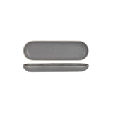 Tablekraft Urban Oval Plate Grey (Sold in sets of 6)