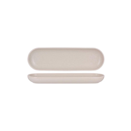 Tablekraft Urban Oval Plate 330X100Mm Sand
