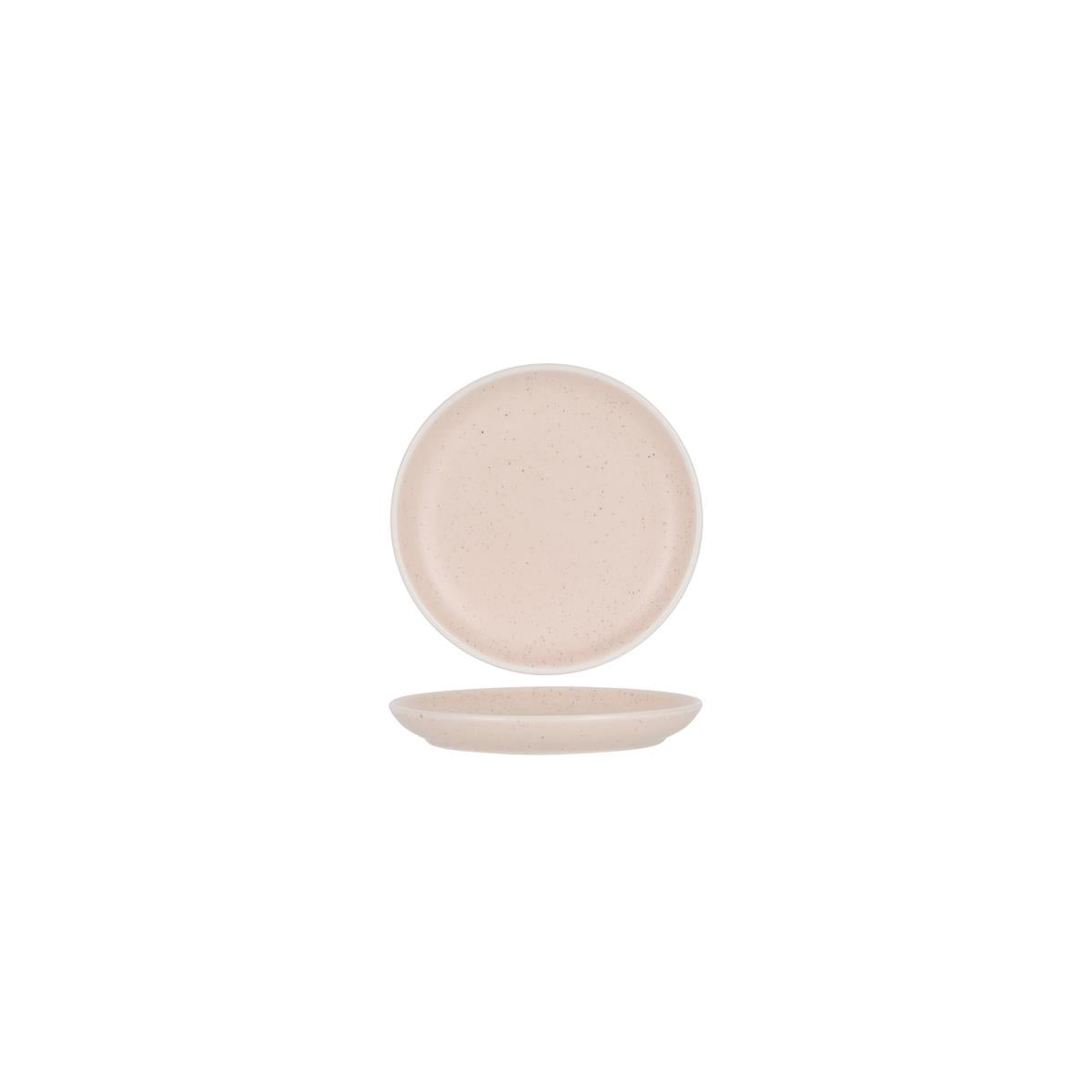Tablekraft Urban Round Plate Coupe Plate Reactive Pink (Sold in sets of 6)