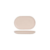 Tablekraft Urban Oval Plate Reactive Pink (Sold in sets of 6)