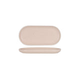 Tablekraft Urban Oval Plate Reactive Pink (Sold in sets of 6)
