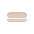 Tablekraft Urban Oval Plate 330X100Mm Reactive Pink