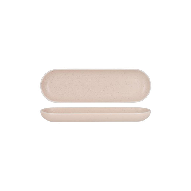 Tablekraft Urban Oval Plate 330X100Mm Reactive Pink