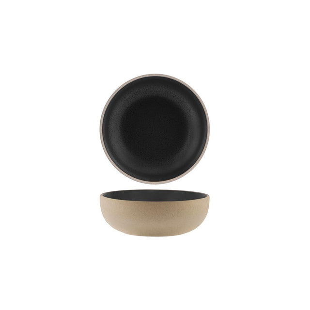 Tablekraft Soho Round Deep Bowl 170X55Mm Speckle Black
