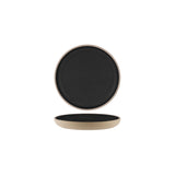 Tablekraft Soho Rnd Deep Coupe Plate Speckle Black (Sold in sets of 6)