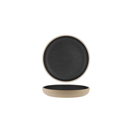Tablekraft Soho Rnd Deep Coupe Plate 175X28Mm Speckle Black