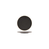 Tablekraft Soho Round Plate 160mm Speckle Black (Sold in sets of 6)