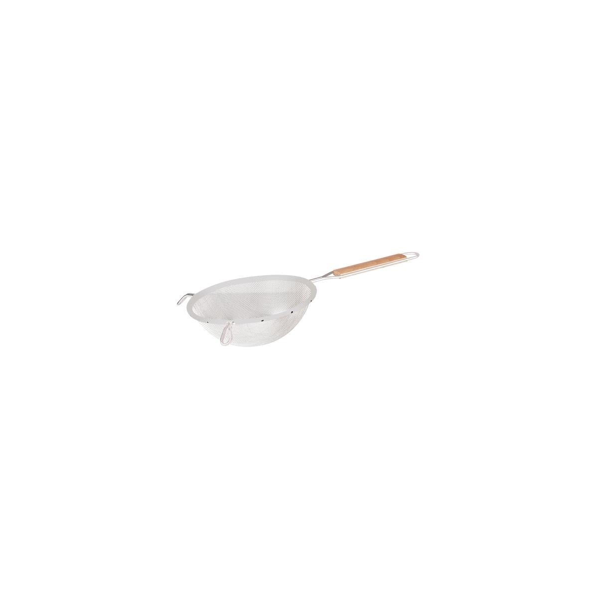Metaltex Strainer - Fine Tin Mesh Wood Handle