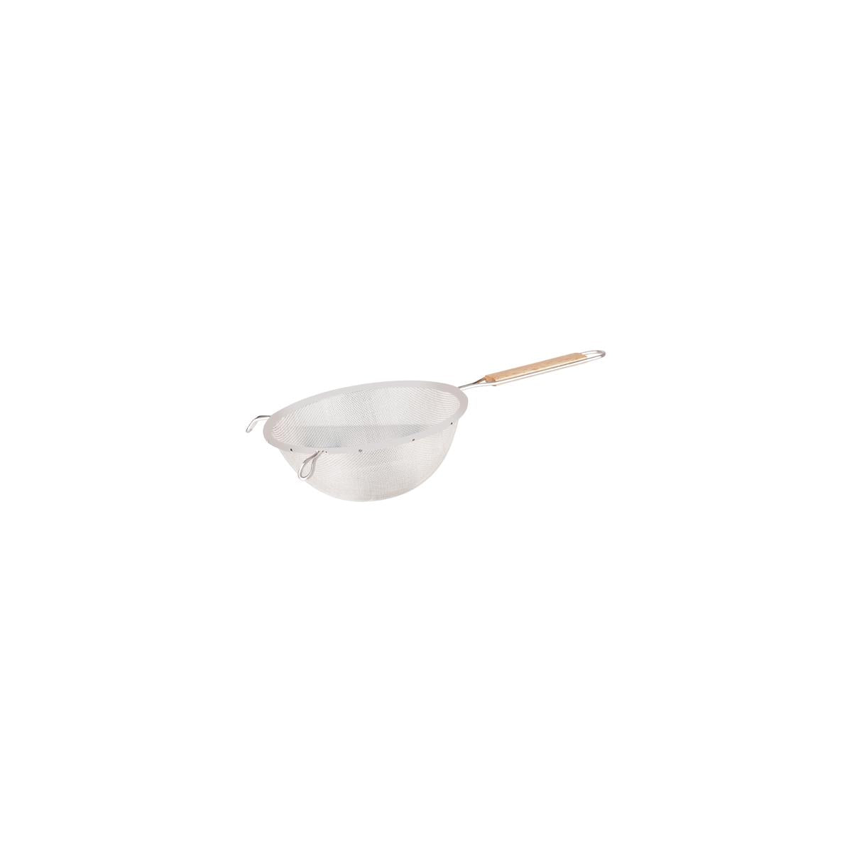 Metaltex Strainer - Fine Tin Mesh Wood Handle