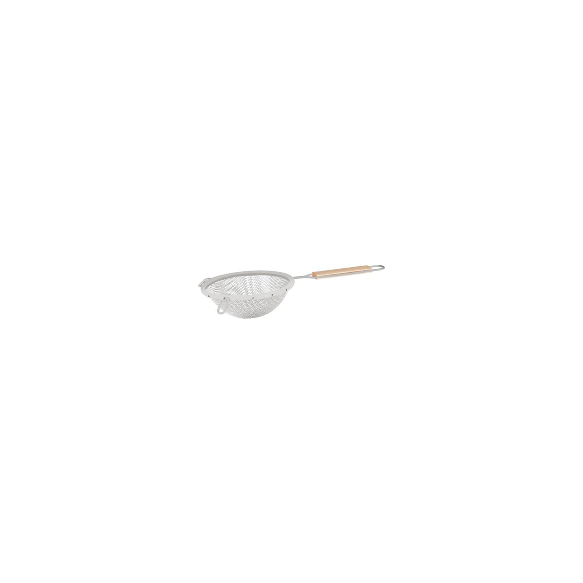 Metaltex Strainer - Medium Tin Mesh Wood Handle
