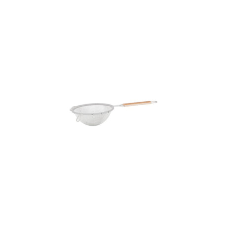 Metaltex Strainer-Medium Tin Mesh 140Mm Wood Hdl