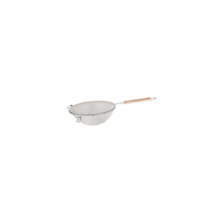 Metaltex Strainer-Medium Tin Mesh 160Mm Wood Hdl
