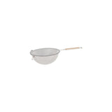 Metaltex Strainer - Medium Tin Mesh Wood Handle