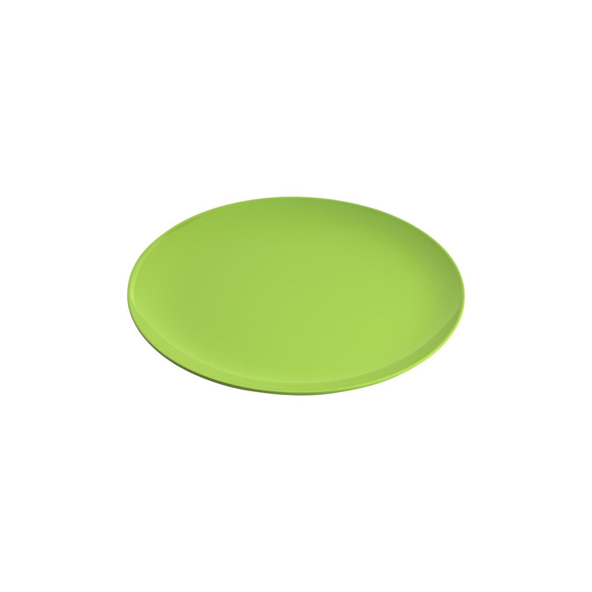 Jab Gelato-Lime Green Round Plate Coupe (Sold in sets of 12)
