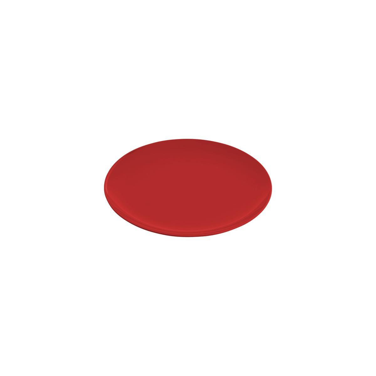 Jab Gelato-Red Round Plate Coupe 200Mm