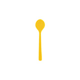 Jab Gelato-Yellow Teaspoon 140mm (Sts0829) (Sold in sets of 12)