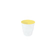 48641 - Jab Sorbet-Lemon/White Body Espresso Cup 75mm 200ml (Sold in sets of 12)