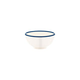 49935 - Jab Vintage Cream Blue Rim Enamel Look (Sold in sets of 6) - Image 2
