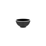 Jab Vintage Black/White Rim Enamel Look Round Bowl 125X60Mm