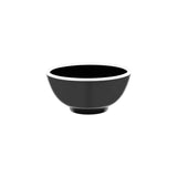 Jab Vintage Black/White Rim Enamel Look Round Bowl 175X80Mm