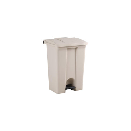 Jiwins Pedal Bin W/Inner Beige Pp/Pe 500X400X670Mm 68.1Lt
