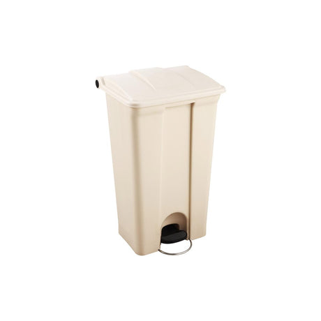 Jiwins Pedal Bin W/Inner Beige Pp/Pe 500X400X830Mm 87.1Lt