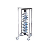 Jiwins Mobile Plate Rack For Plates S\S