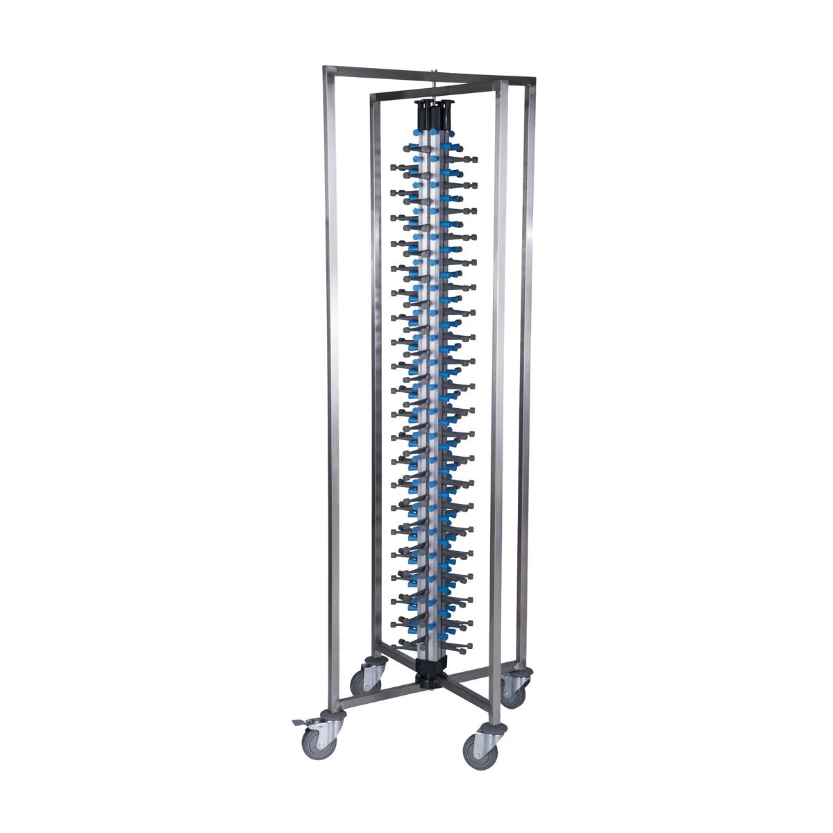 Jiwins Mobile Plate Rack For Plates S\S