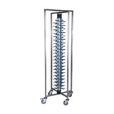 Jiwins Mobile Plate Rack For Plates S\S