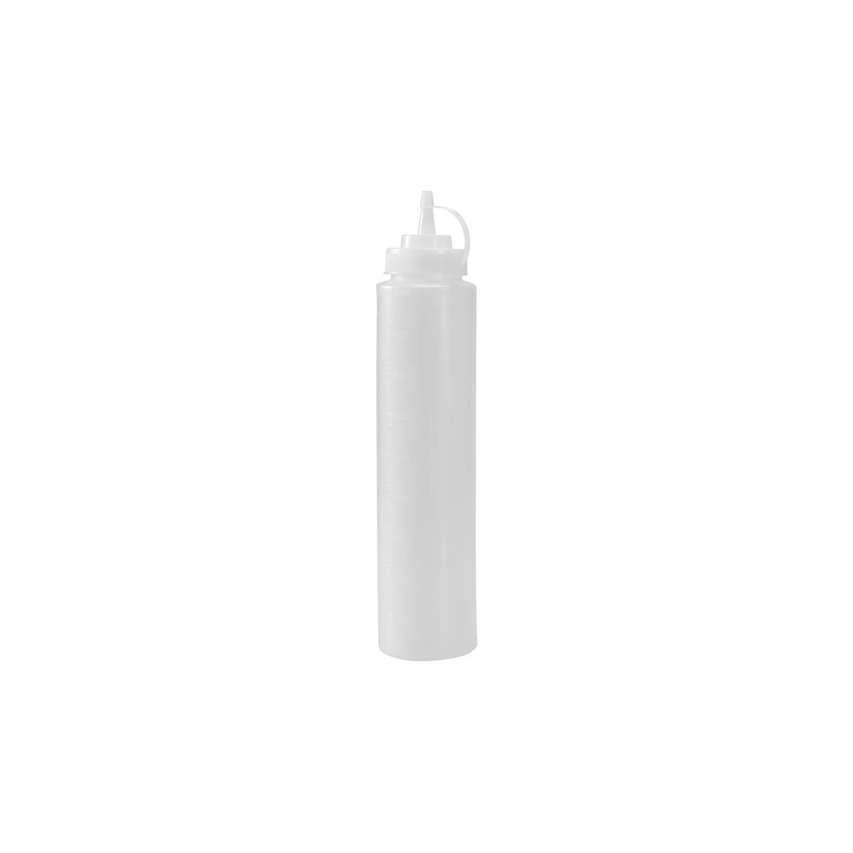 Jiwins Large Squeeze Bottle 32Oz Clear Pe 70X325 32Oz/946Ml