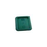 Jiwins Lid For Square 2/4L Container Green Pe 187x187x17mm (Sold in sets of 12)