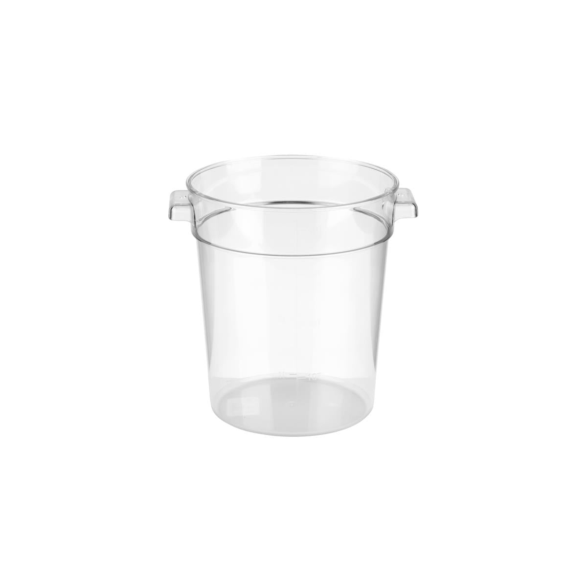 Jiwins Round Food Storage Container Clear Pc (Sold in sets of 12)