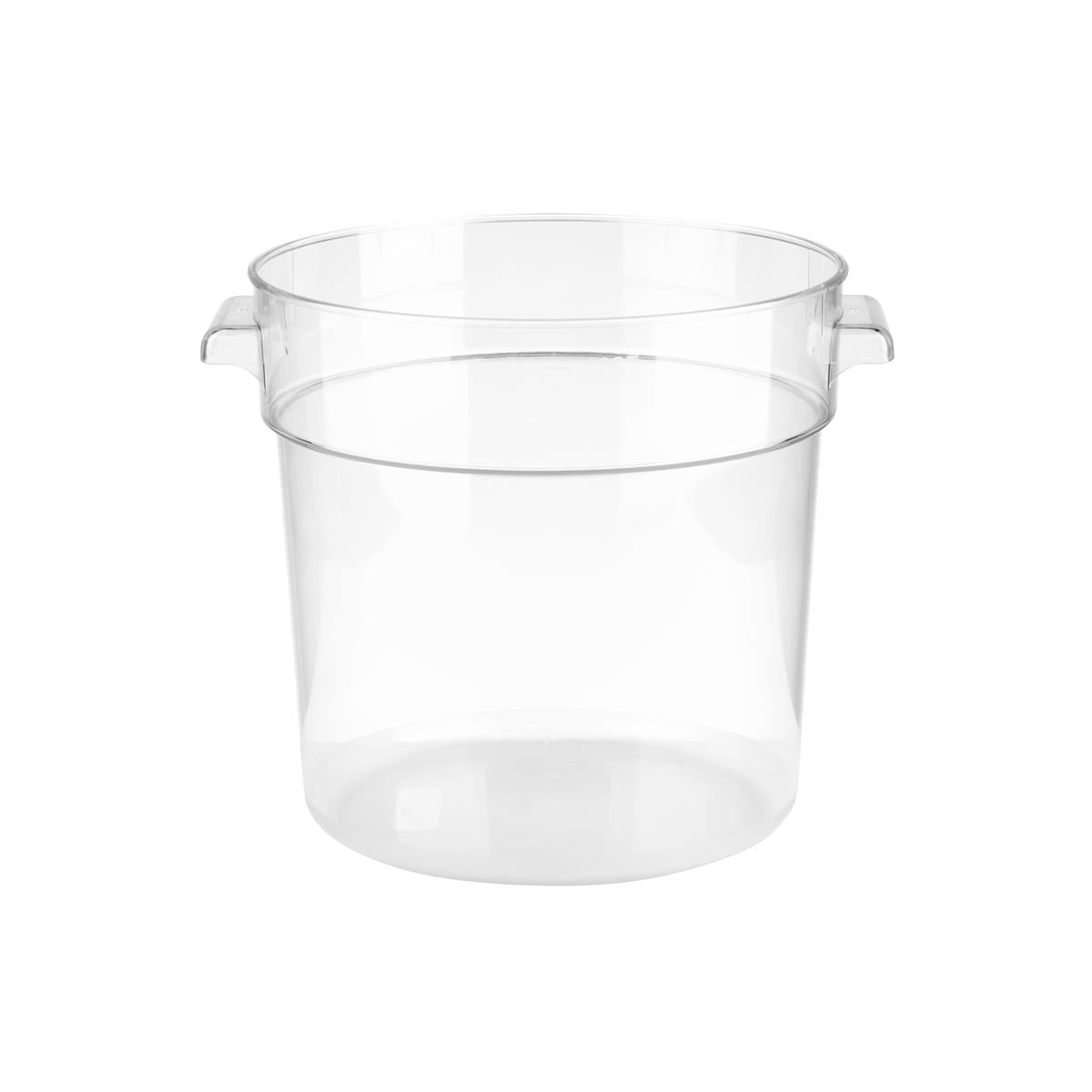 Jiwins Round Food Storage Container Clear Pc (Sold in sets of 12)