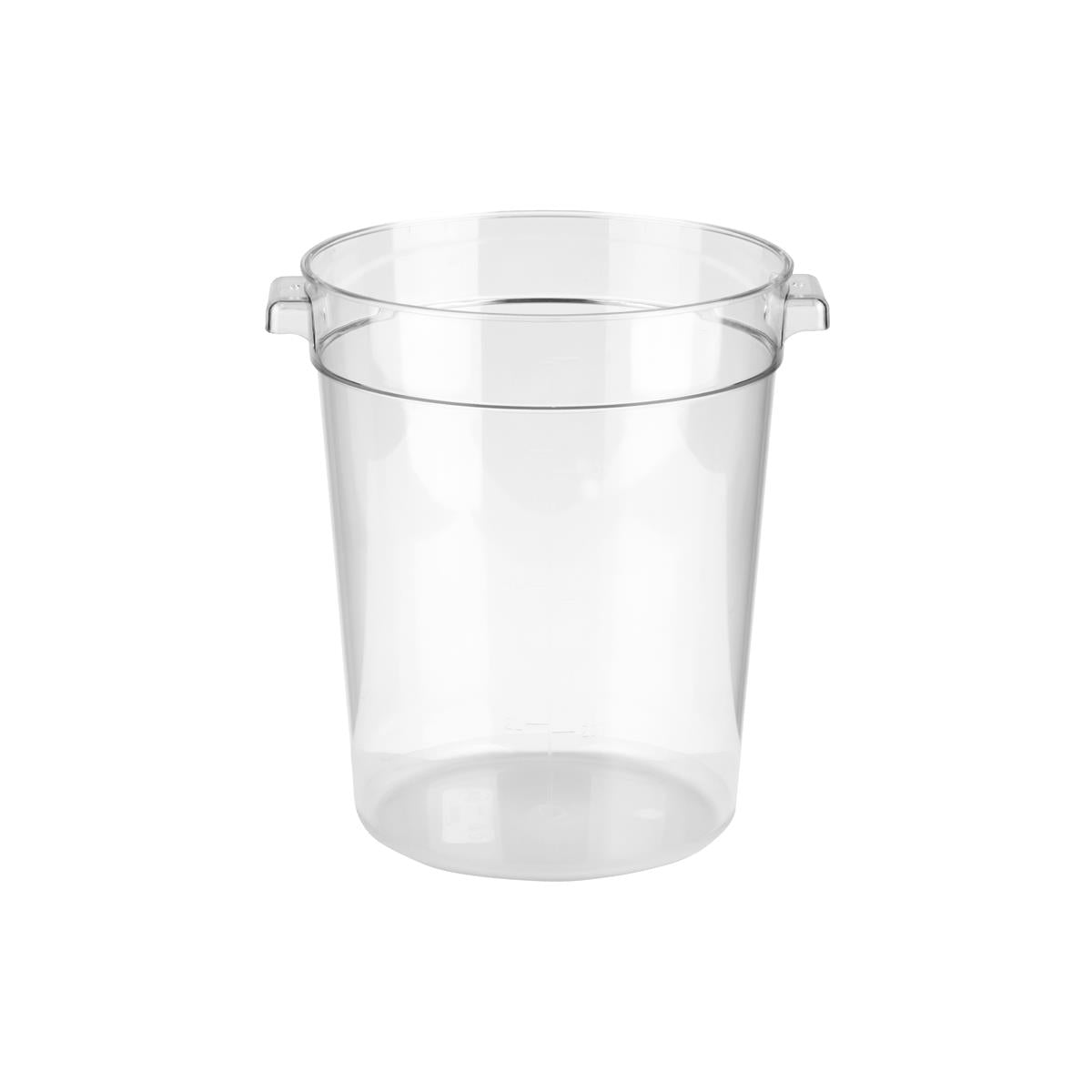 Jiwins Round Food Storage Container Clear Pc (Sold in sets of 12)