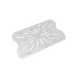 Jiwins Drain Shelf-Polycarb 1/1 460x250x19mm Clear (Sold in sets of 6)