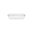 Jiwins Gastronorm Pan- Polycarb 1/3 X 100Mm 3.6Lt Clear