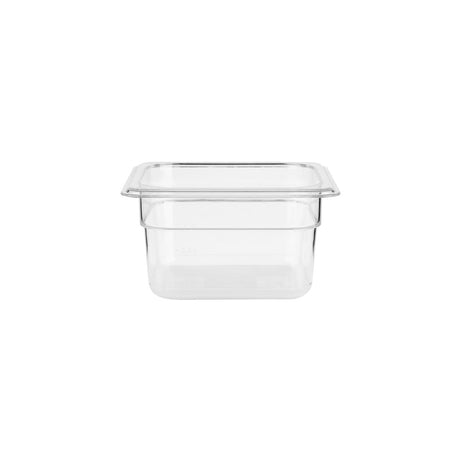 Jiwins Gastronorm Pan- Polycarb 1/4 X 100Mm 2.5Lt Clear