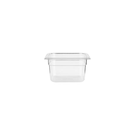 Jiwins Gastronorm Pan- Polycarb 1/6 X 100Mm 1.5Lt Clear