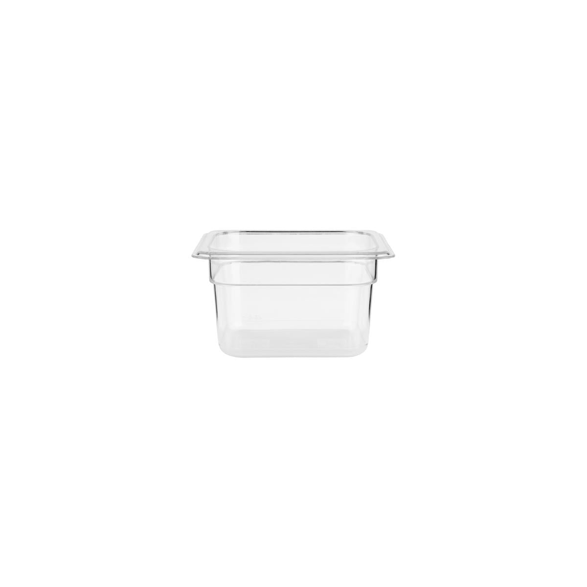 Jiwins Gastronorm Pan- Polycarb 1 6 x Clear (Sold in sets of 6)