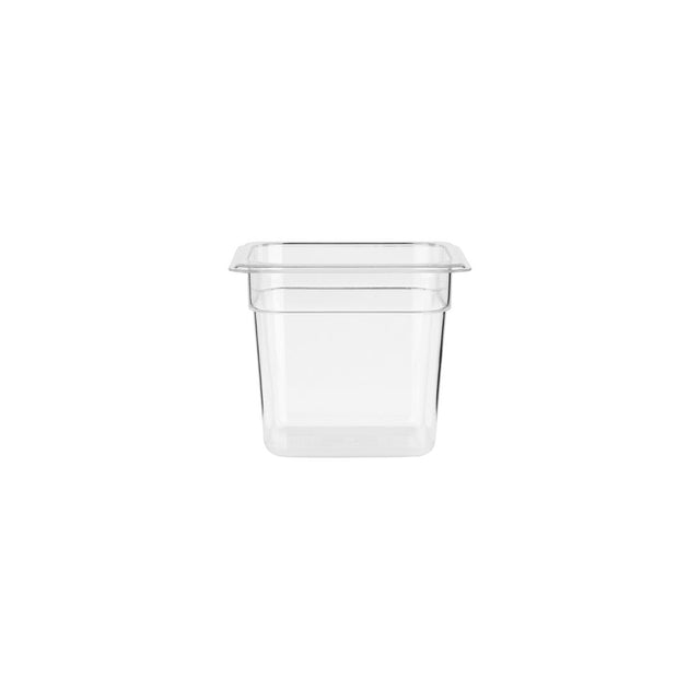Jiwins Gastronorm Pan- Polycarb 1/6 X 150Mm 2.2Lt Clear
