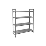 Jiwins Vented Shelf Kit Complete Grey Pp Iron