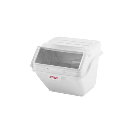 Jiwins Shelf Ingredient Bin White Pp/Pc 593X486X432Mm 40Lt